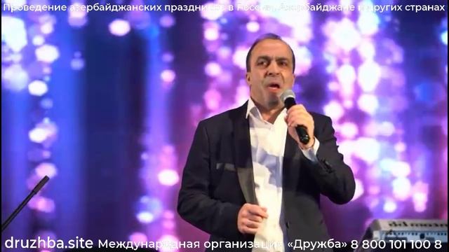 Азербайджанская песня, певец Ханлар (живёт в Москве, выезжает в другие города)