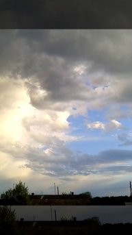 двойная радуга в мае