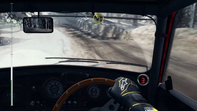 Dirt rally mini cooper  Швеция onboard