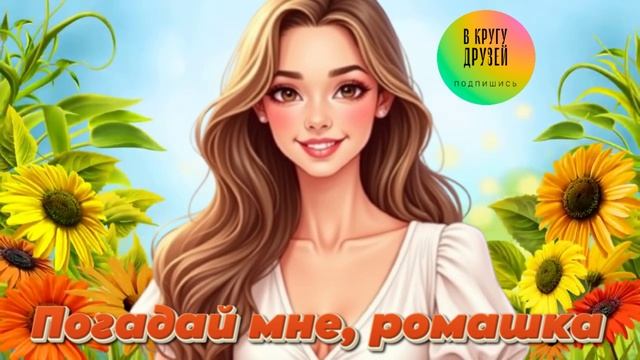 Погадай мне, ромашка ПЕСНЯ НА МОИ СТИХИ НОВИНКА 2025