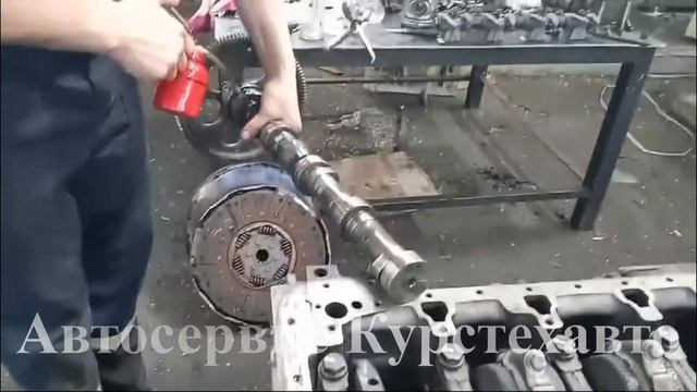 Установка распредвала на двигатель