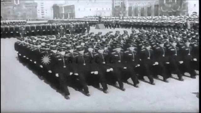 1 мая 1952 года. Военный парад