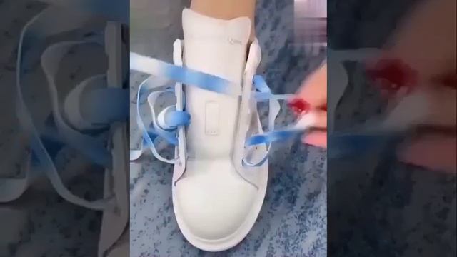 Шнуруем кросы креативно