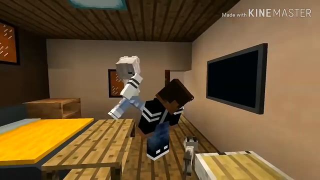 КАВКАЗЕЦ НА ЕКЗАМИНЕ(ПРИКОЛЫ МАШИНИМЫ В МАЙНКРАФТ)