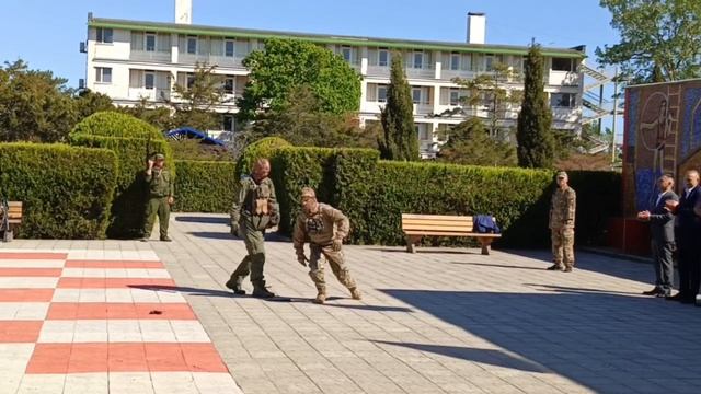 выступление наших военных