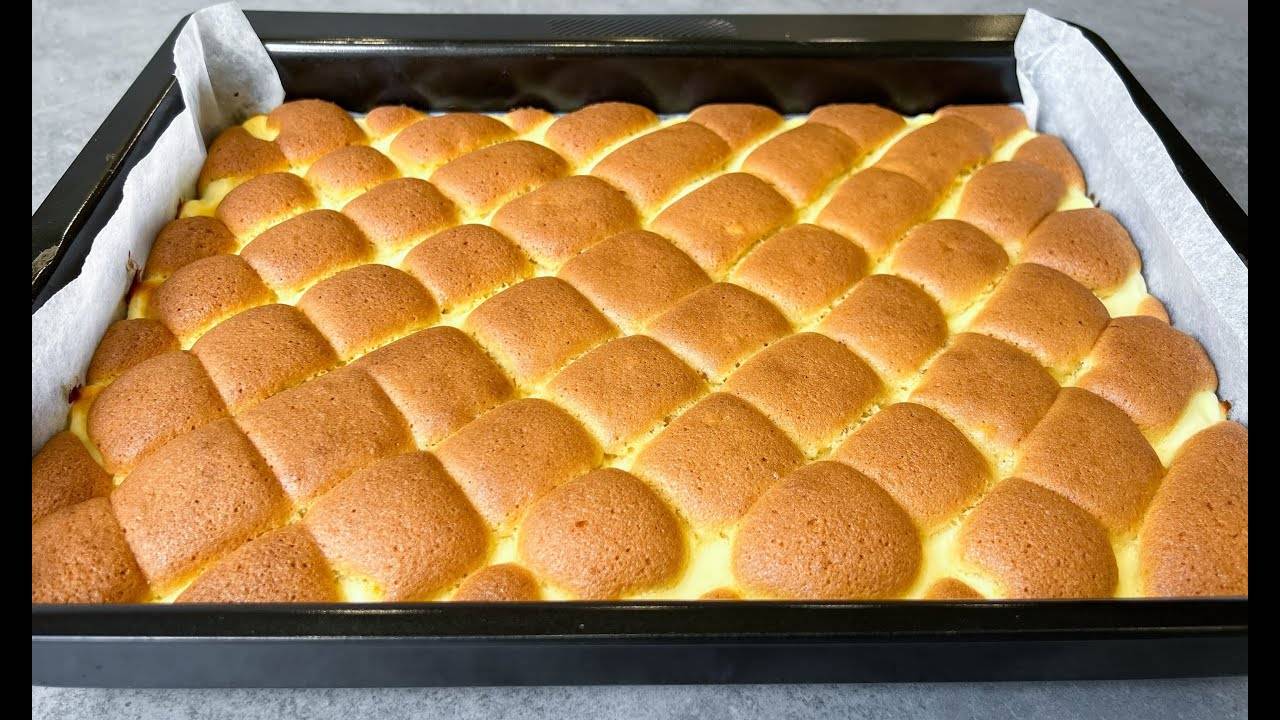 Потрясающий Пирог с Творогом Воздушный и Очень Вкусный!!! Творожный Пирог Выпечка