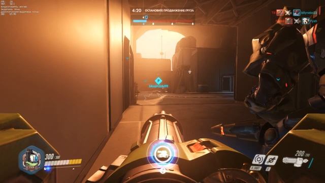 Overwatch.[КОМАНДНАЯ ТАКТИКА. РЕЙНХАРДТ И БАСТИОН]
