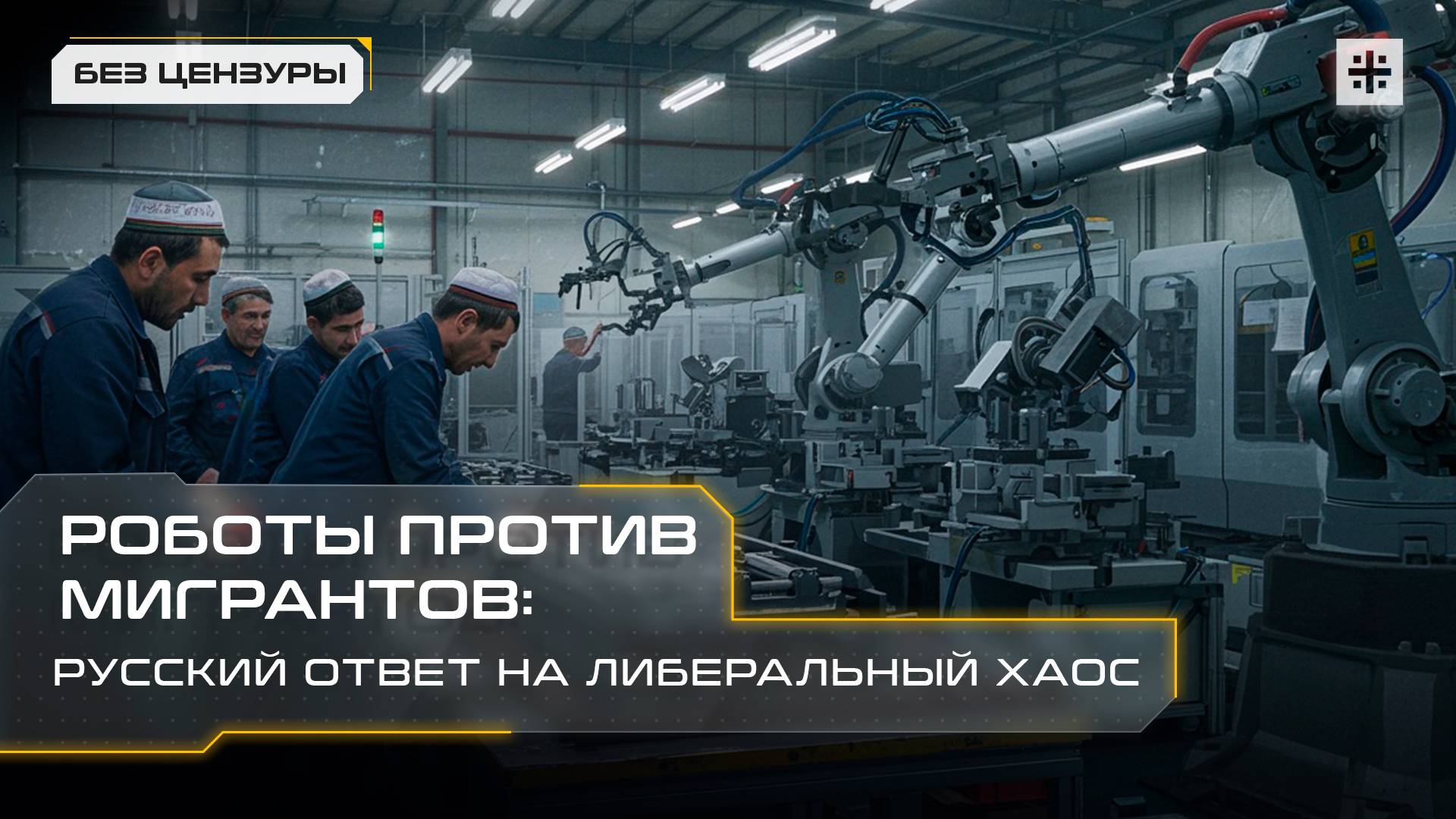 Роботы против мигрантов: Русский ответ на либеральный хаос