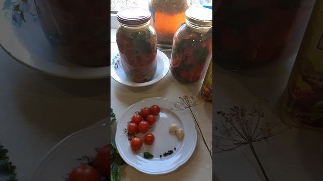 малосольные помидоры с горчицей