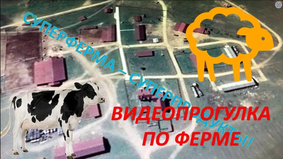 Видеопрогулка по Экоферме в Калужской области. Суперферма - Суперпродукты!