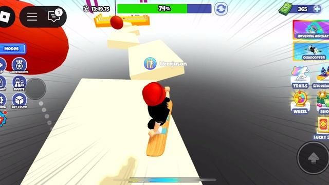 Snowboard Obby World 8: Этот Трюк ВЗОРВАЛ Интернет!