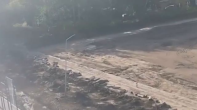 ⚡️В микрорайоне ОбьГЭС на ул. Часовой приступили к подготовительным работам по строительству футб...