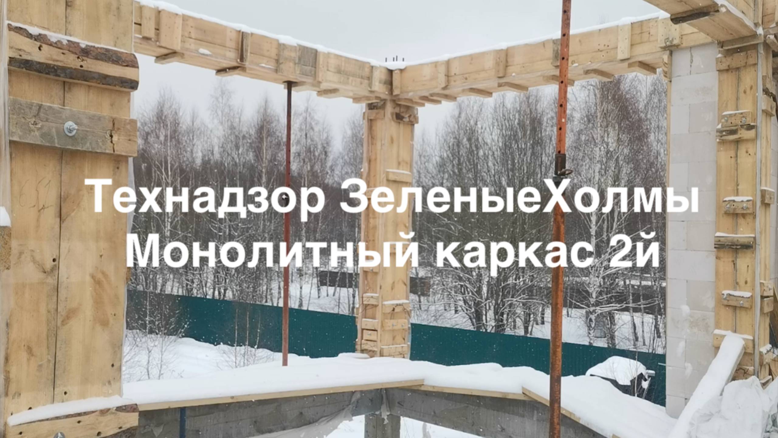 Технадзор монолитно-каркасная технология Зеленые Холмы