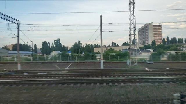 отправление поезда 18 от станции Придача (Воронеж-Южны?