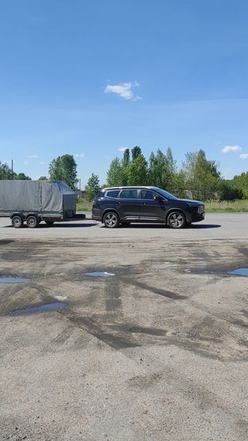 Красавица с прицепом.