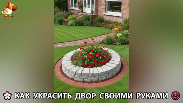 Как украсить двор дома фото идеи (538) 🏡 для дачи и сада своими руками 🌷🪻🌺💮