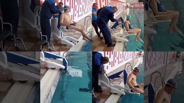 Аквааэробика в «Центре реабилитации инвалидов»!