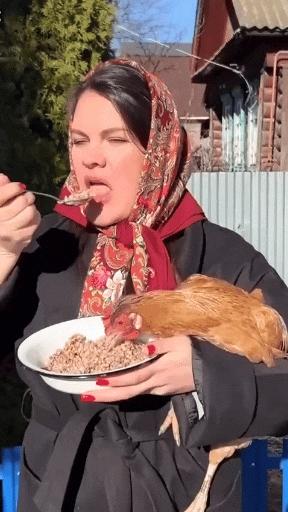 Диета . Гречка с курицей .