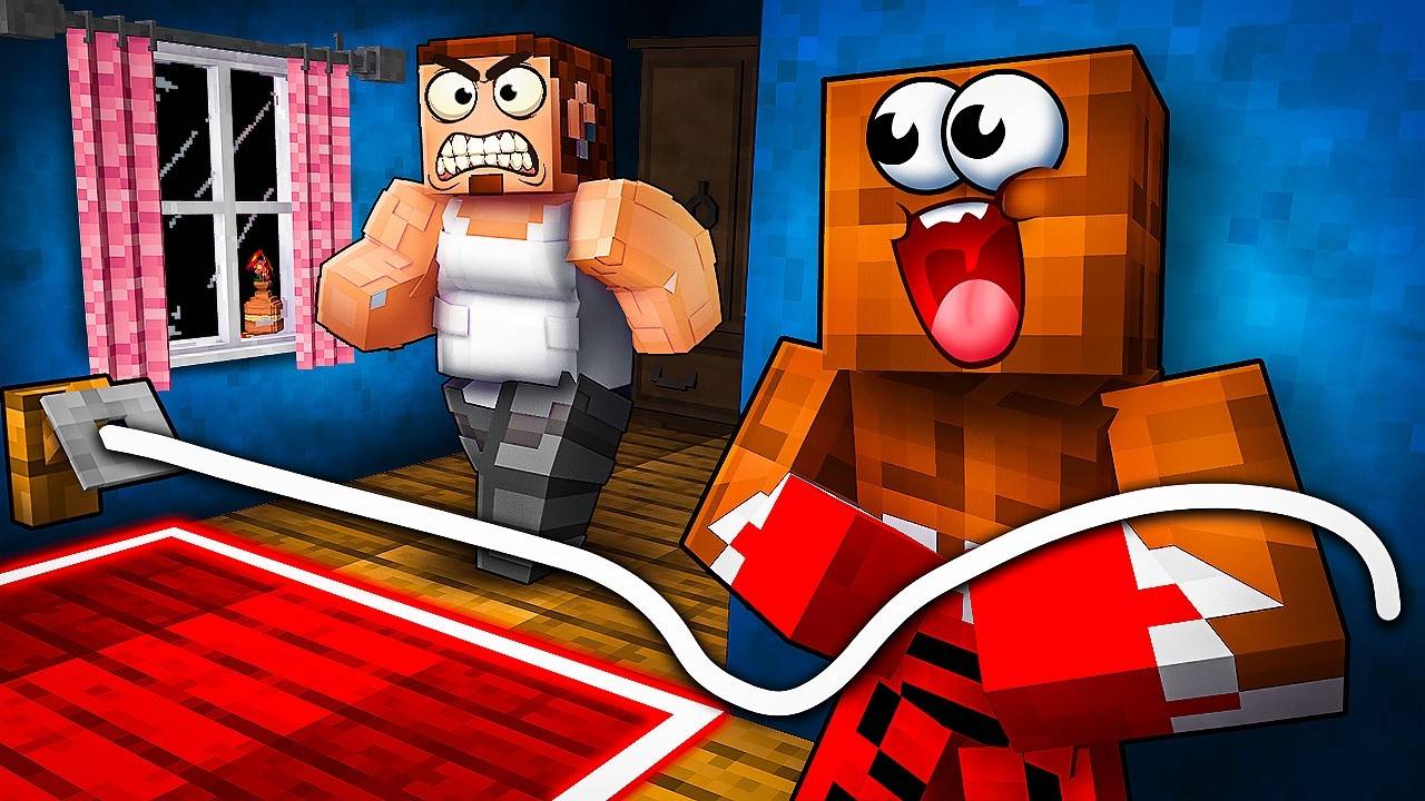 😈 Я ПОСТАВИЛ 100 ЛОВУШЕК СОСЕДУ! ТЕПЕРЬ ОН МЕНЯ НЕНАВИДИТ! 😂 МАЙНКРАФТ MINECRAFT