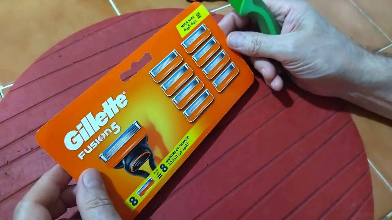 Кассеты Gillette fusion 5