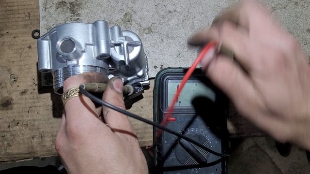 электронная дроссельная бош приора, проверка мультиметром.