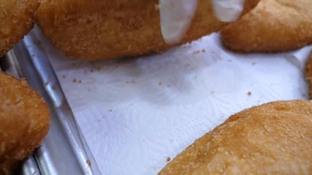 Удивительный жареный хот-дог Мастер _ корейская уличная еда