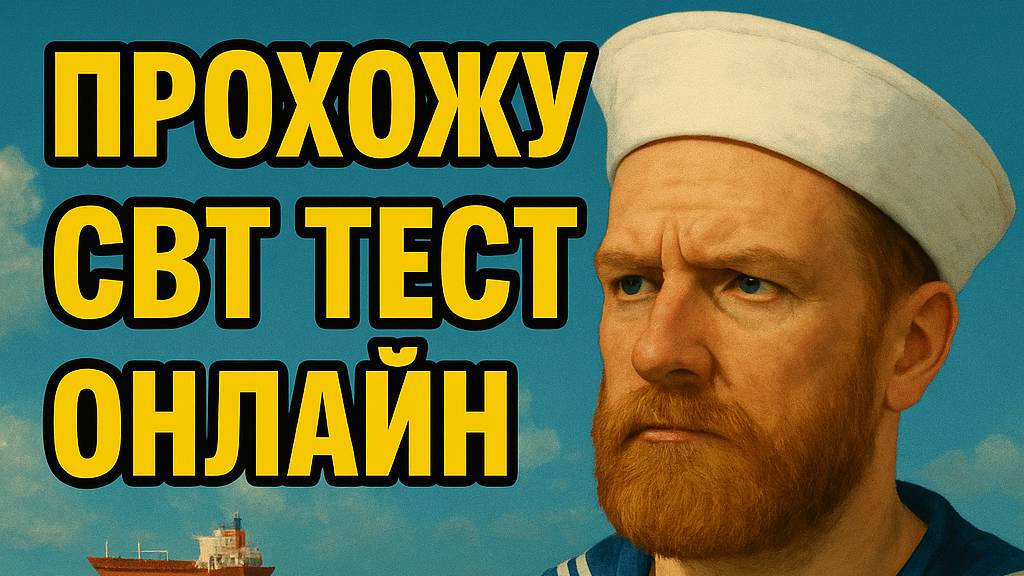 Прохожу CBT 0303, 0304 тест онлайн по COLREG