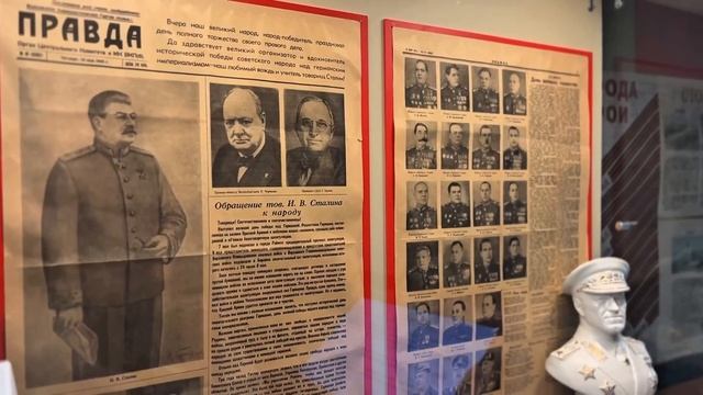 Студенты СКФУ на экскурсии в музее Великой Отечественной войны «Память»
