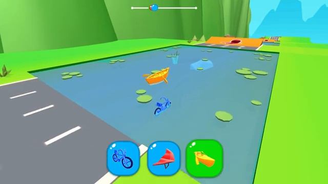 SHAPE SHIFTING 🏃♂️🚗🚲🚦All Levels Gameplay Walkthrough Android,ios max X1HLO
