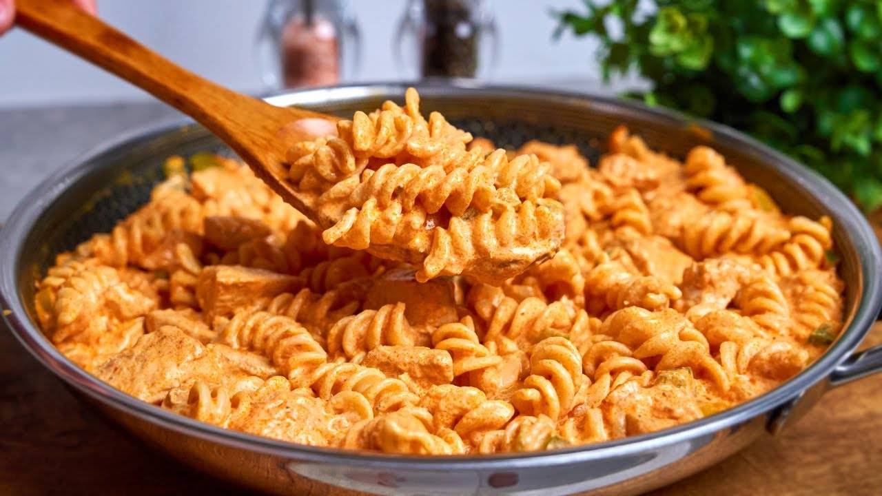 ЗАБУДЬТЕ ВСЕ РЕЦЕПТЫ! Приготовьте эту пасту с курицей в сливочном соусе, и она вам понравится!