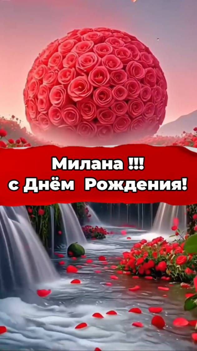 С Днём Рождения, Милана!