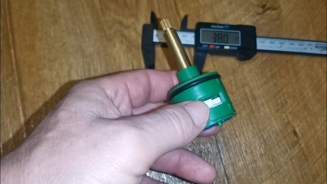 Картридж смесителя душевой кабины, 5 режимов переключения, ø38 мм, шток 40 мм, шлицы