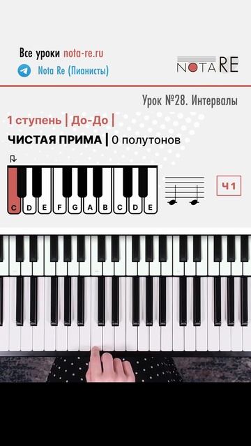 Чистая прима #интервалы #сольфеджио #урокифортепиано
