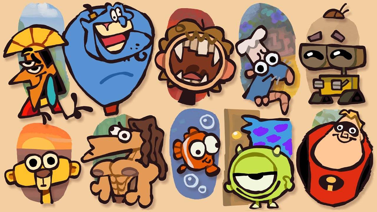 ULTIMATE DISNEY & PIXAR RECAP CARTOON COMPILATION (Автор:Cas van de Pol )
