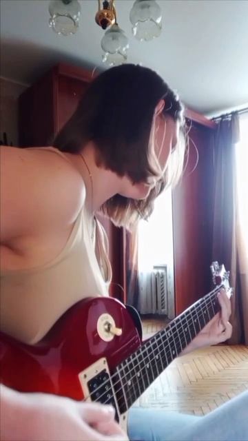 Metallica - enter sandman на гитаре