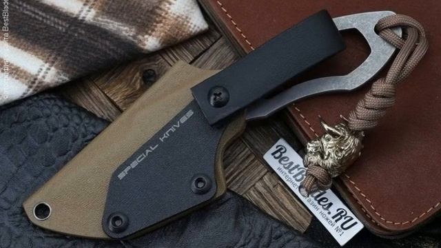Городской нож-скелетник Special Knives Bull Stonewashed