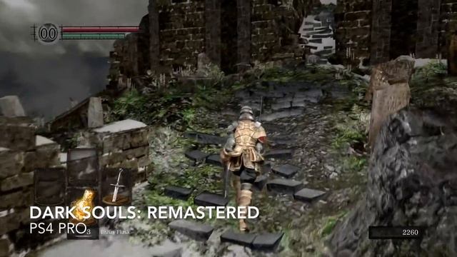 Dark Souls Remastered - Сравнение версий для PS4 и PS3
