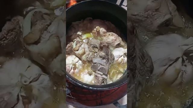 КУПИЛ КАЗАН 🧑🍳  ПРАВИЛЬНОЕ НАКАЛЕНИЕ КАЗАНА ПЕРВО?