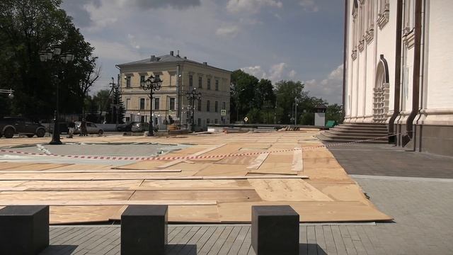 Началось восстановление колокольни тверского Спаса