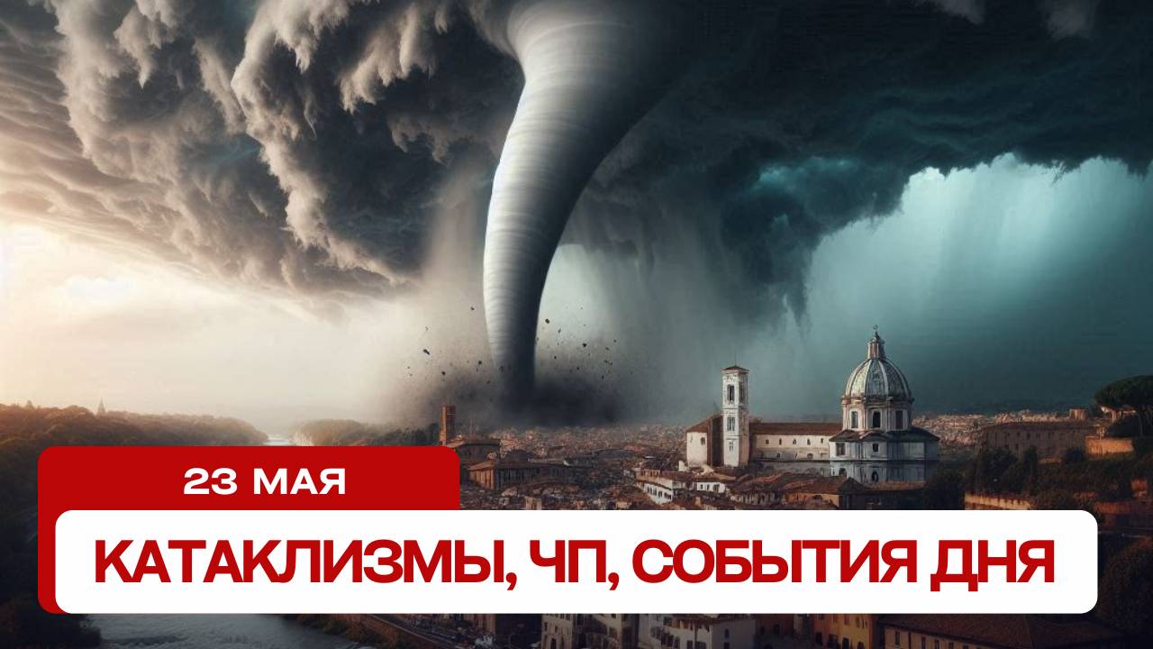 Катаклизмы за день 23.05.2025. Новости, ЧП, события дня