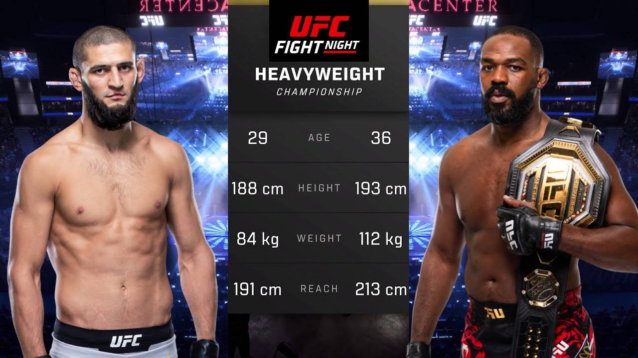 Хамзат Чимаев против Джона Джонса - UFC 5