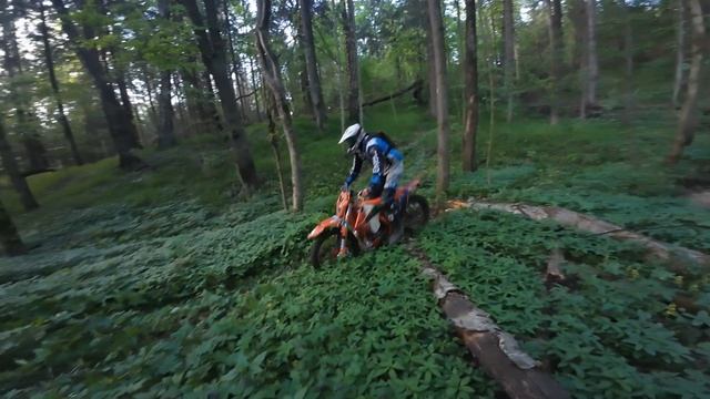 Самое красивое лесное эндуро kews 2t lanza