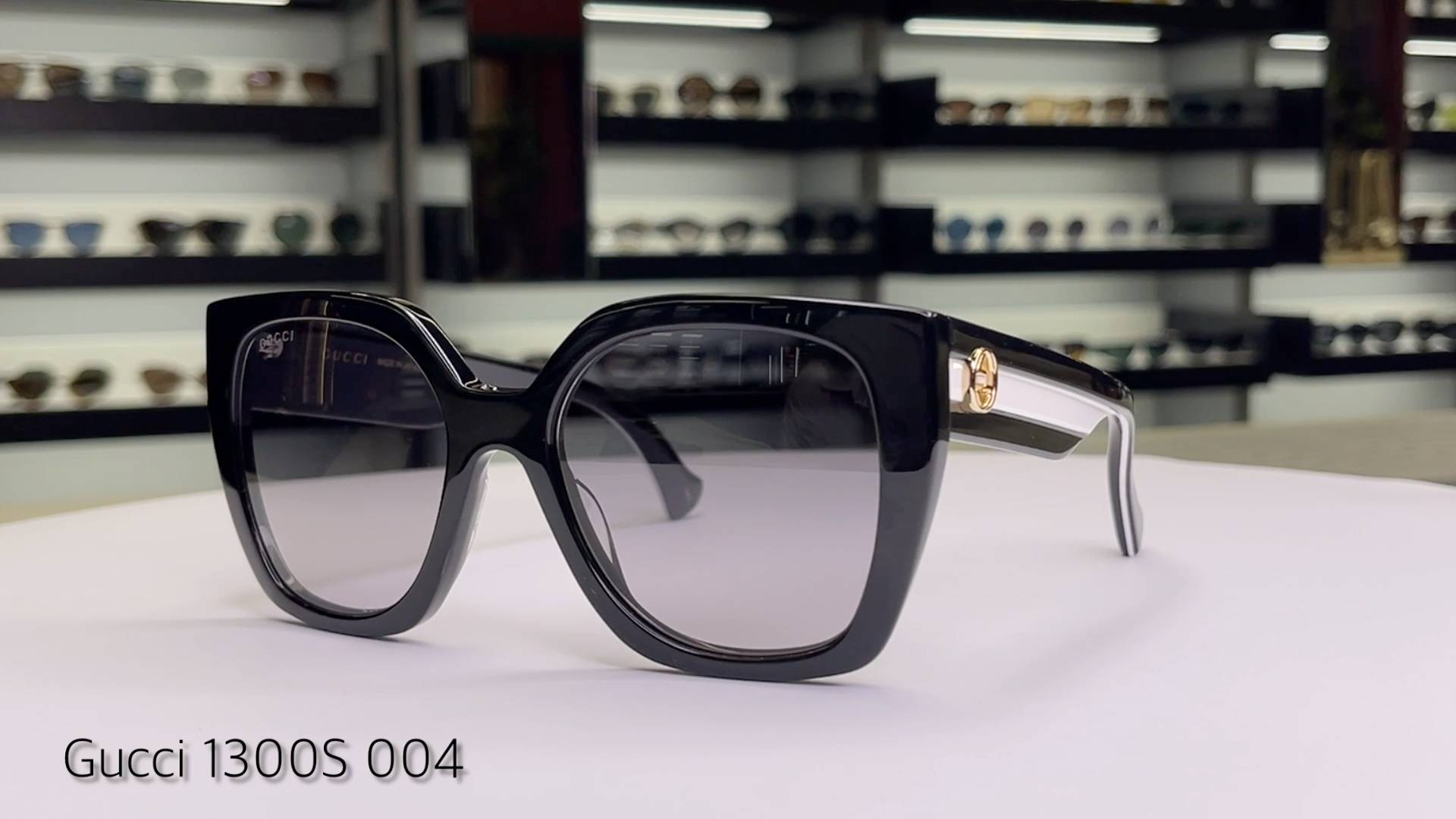 Обзор женских солнцезащитных очков Gucci 1300S 004