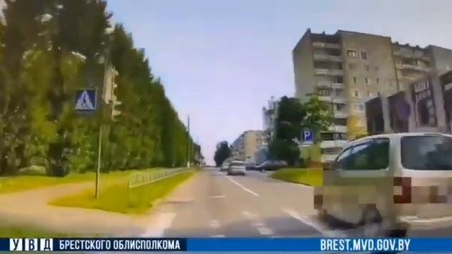 В Пинске бесправник на«Volkswagen» проигнорировал требова