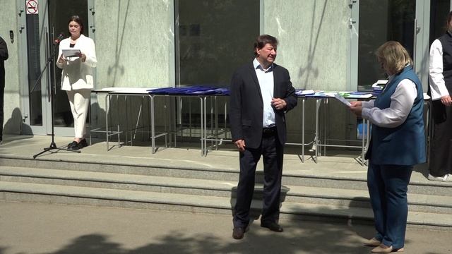 23 мая 2025 года - Торжественная линейка, посвященная окончанию учебного года