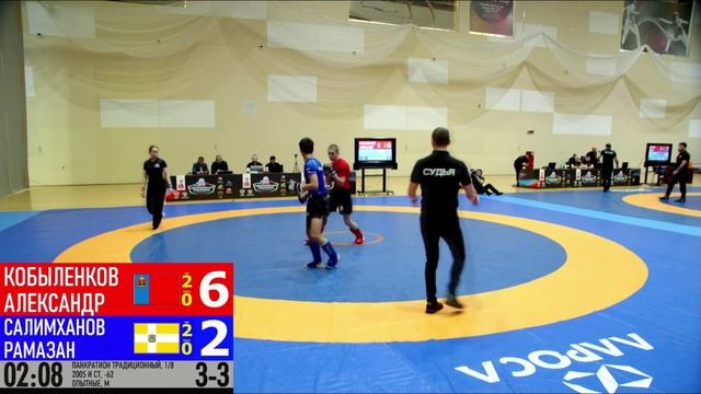 Александр Кобыленков призер чемпионата России по панкратиону