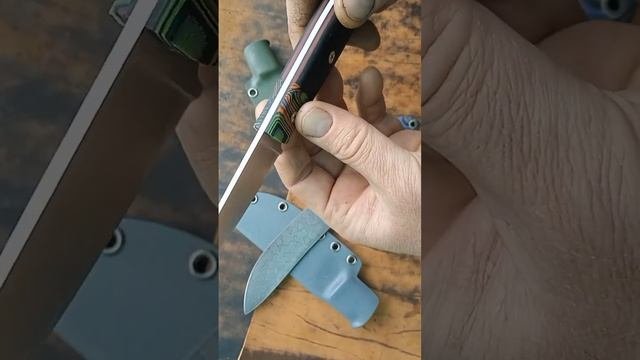 Ножи из cp-72 plus  аналог cpm 3v с микартой
