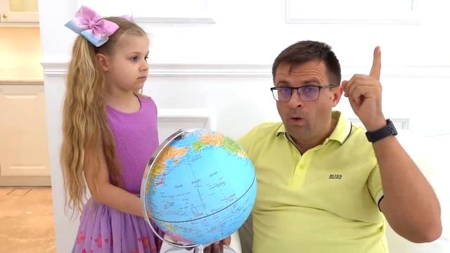 Диана и Рома - Диана и Рома управляют временем и играют в куклы