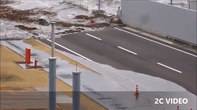 Shock! Tsunami In Iwaki City, Fukushima | Страшное Цунами Фукусима