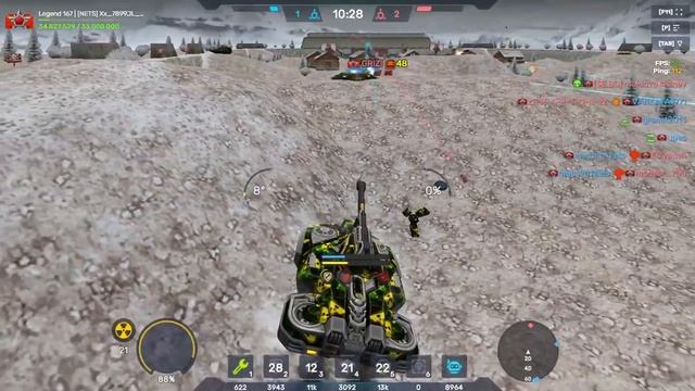Tanki Online - Ares/Magnum Automated/Booster on Massacre SGE | Tанки Онлайн